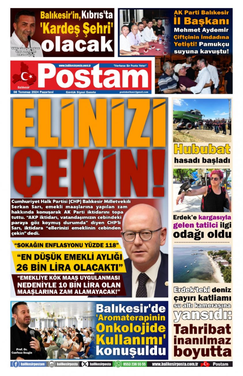 ELİNİZİ ÇEKİN