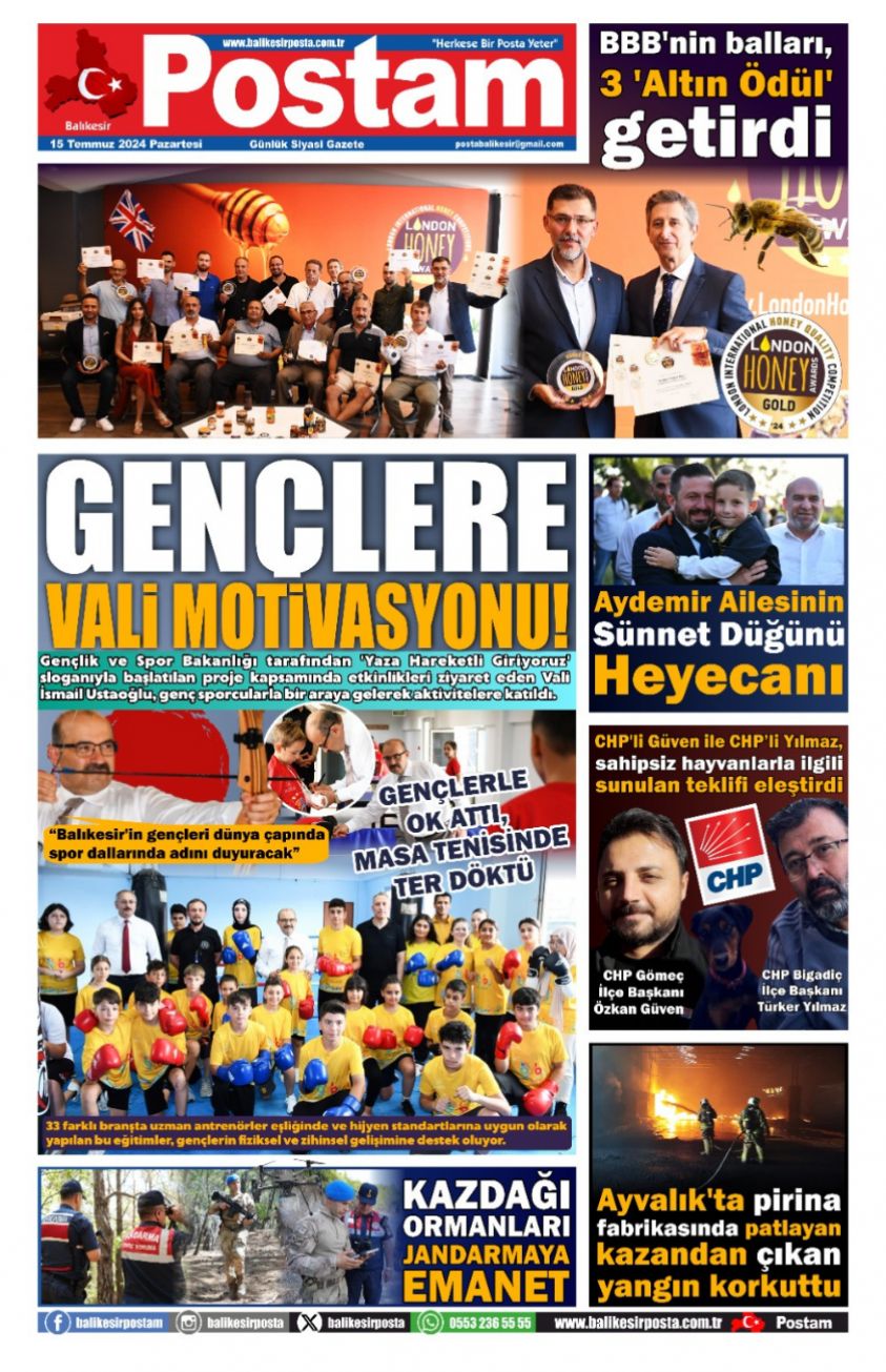 GENÇLERE VALİ MOTİVASYONU