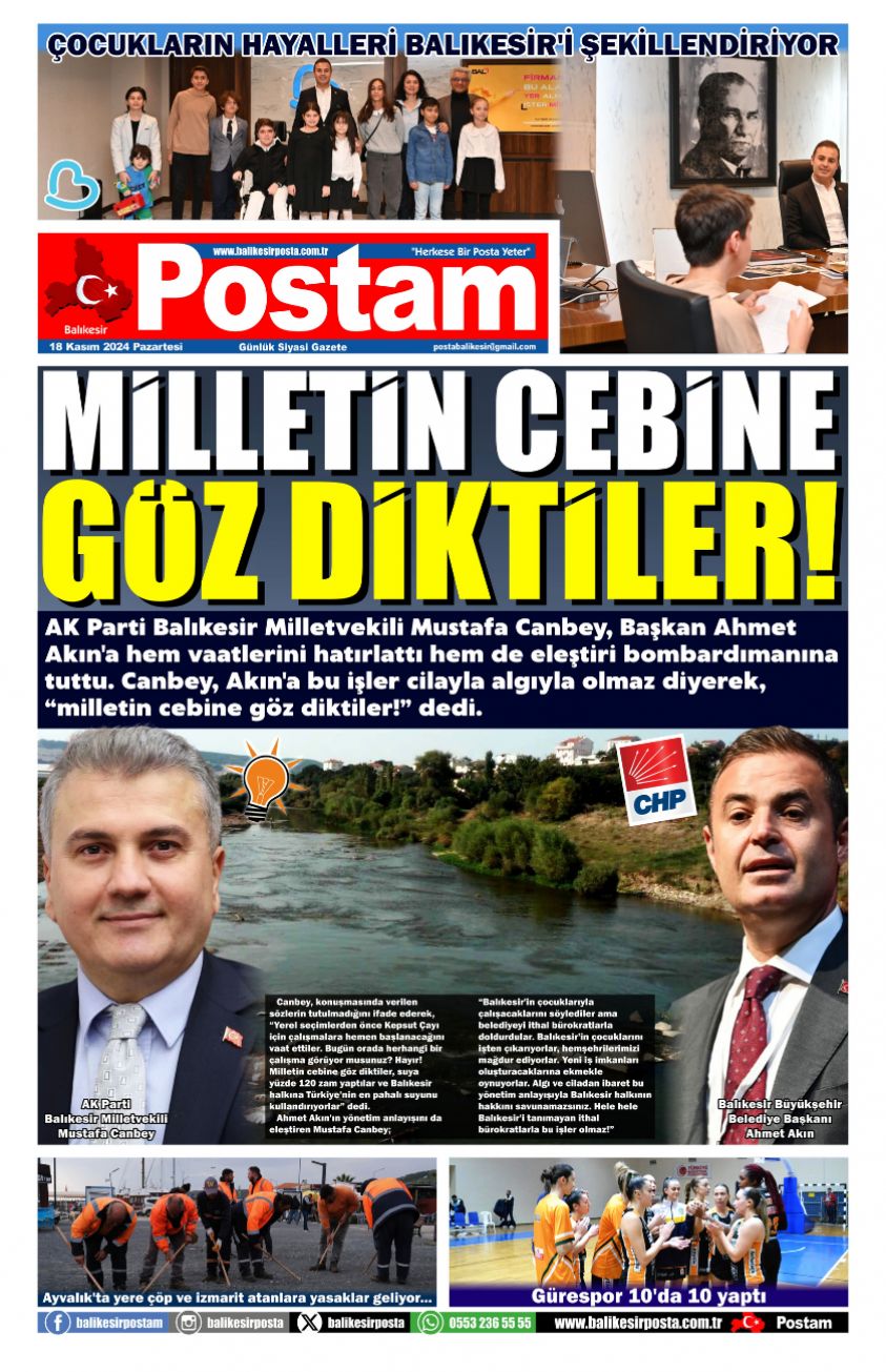 MİLLETİN CEBİNE GÖZ DİKTİLER