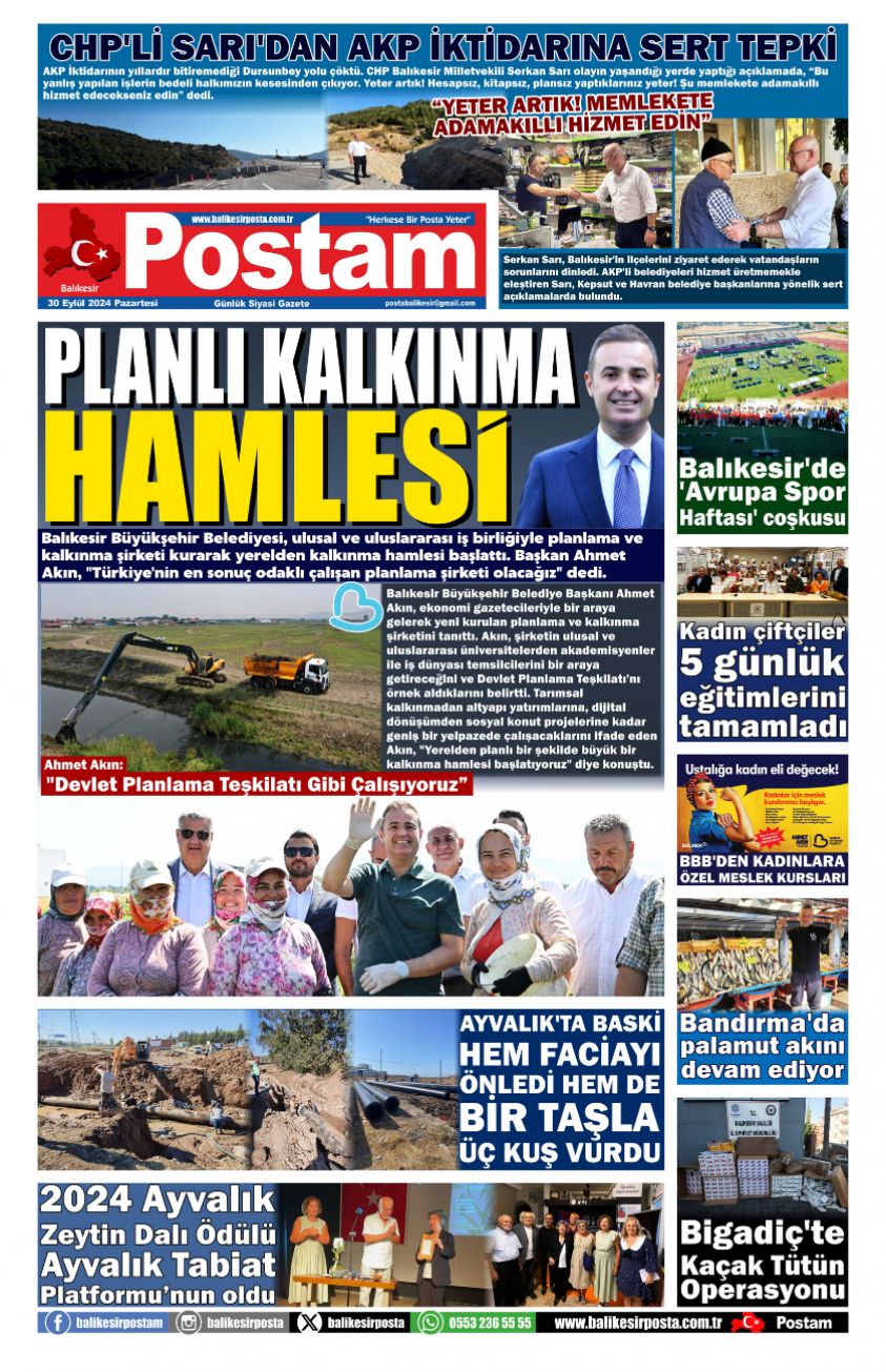 PLANLI KALKINMA HAMLESİ