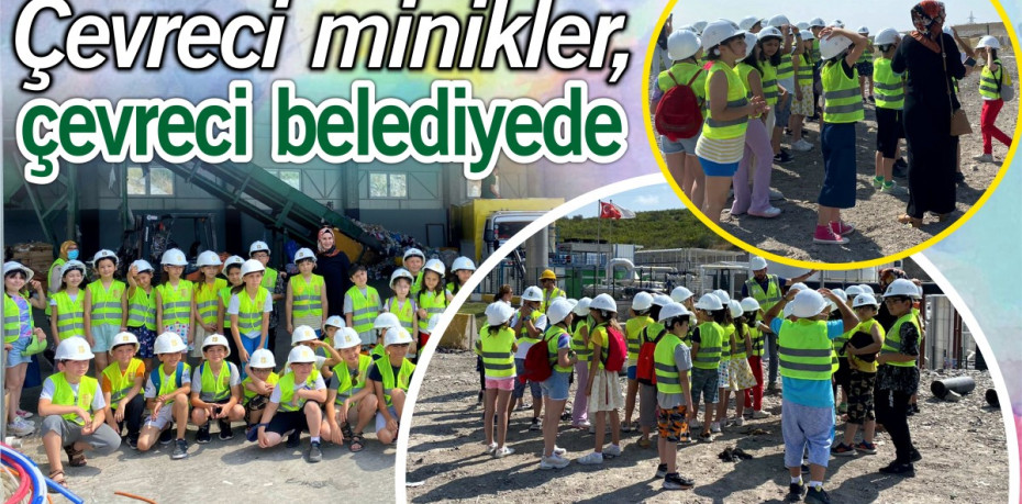 Çevreci minikler, çevreci belediyede