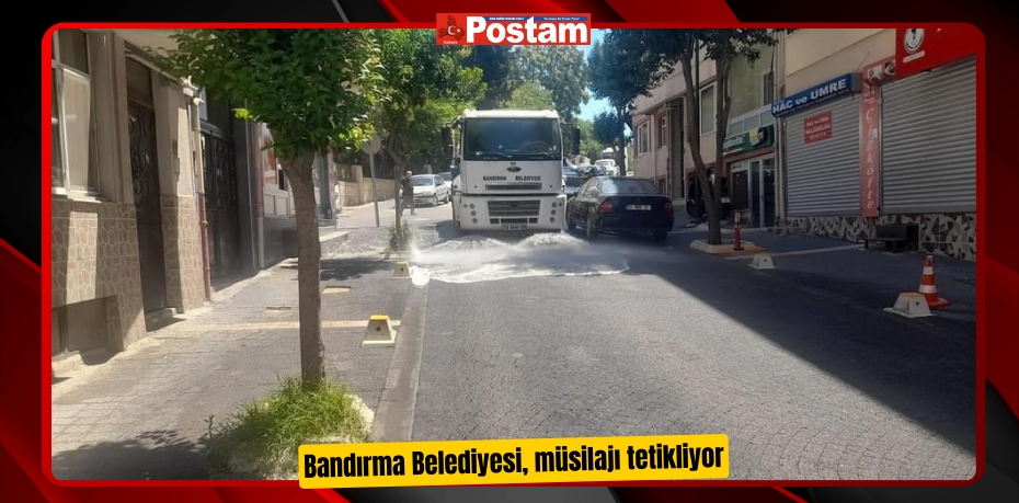 Bandırma Belediyesi, müsilajı tetikliyor