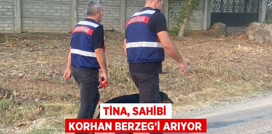 TİNA, SAHİBİ KORHAN BERZEG’İ ARIYOR