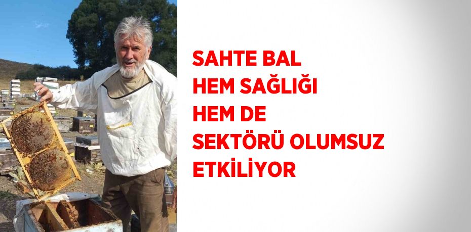 SAHTE BAL HEM SAĞLIĞI HEM DE SEKTÖRÜ OLUMSUZ ETKİLİYOR