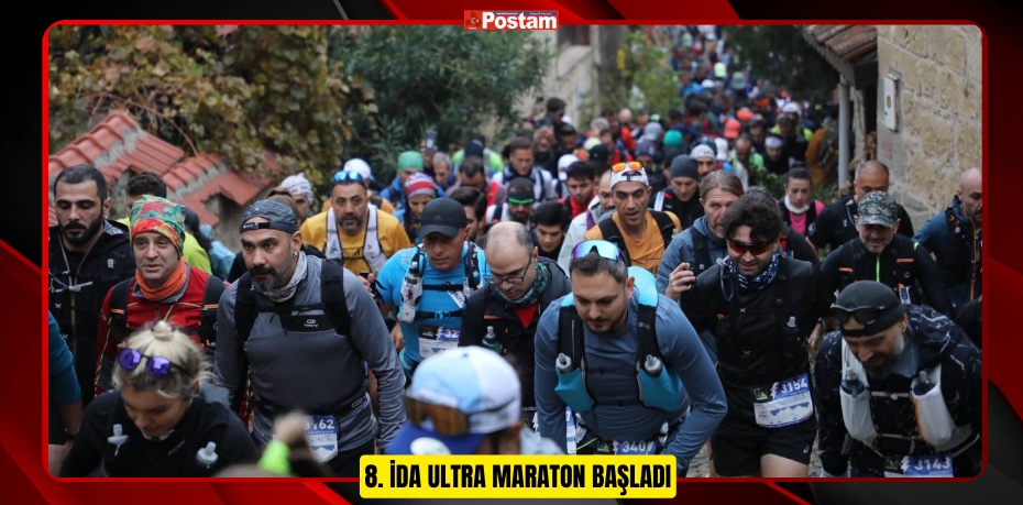 8. İDA ULTRA MARATON BAŞLADI