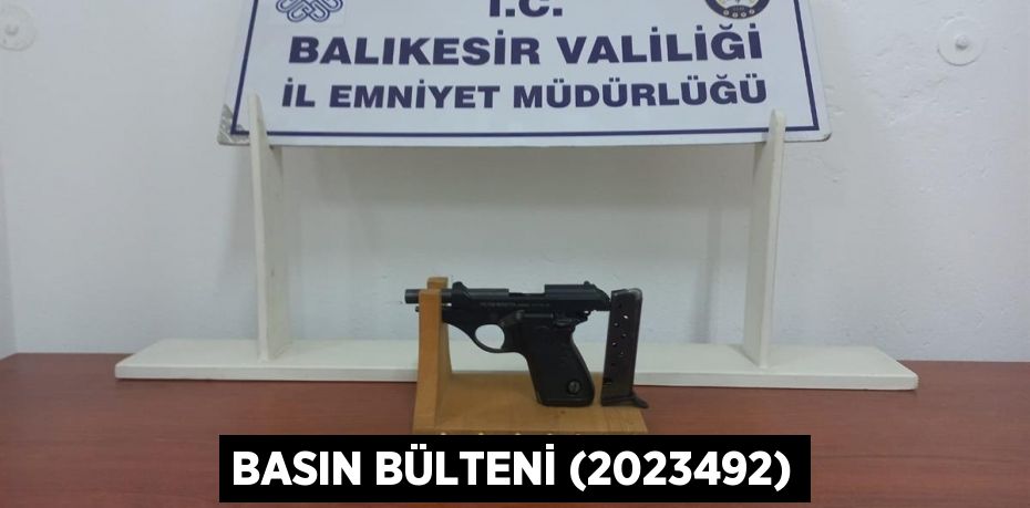 Basın Bülteni (2023492)