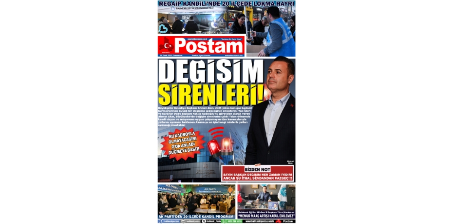 DEĞİŞİM SİRENLERİ!