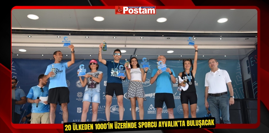 20 Ülkeden 1000’in Üzerinde Sporcu Ayvalık’ta Buluşacak