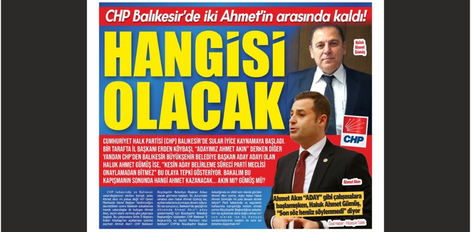 HANGİSİ OLACAK