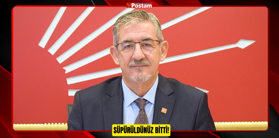 SÜPÜRÜLDÜNÜZ BİTTİ!