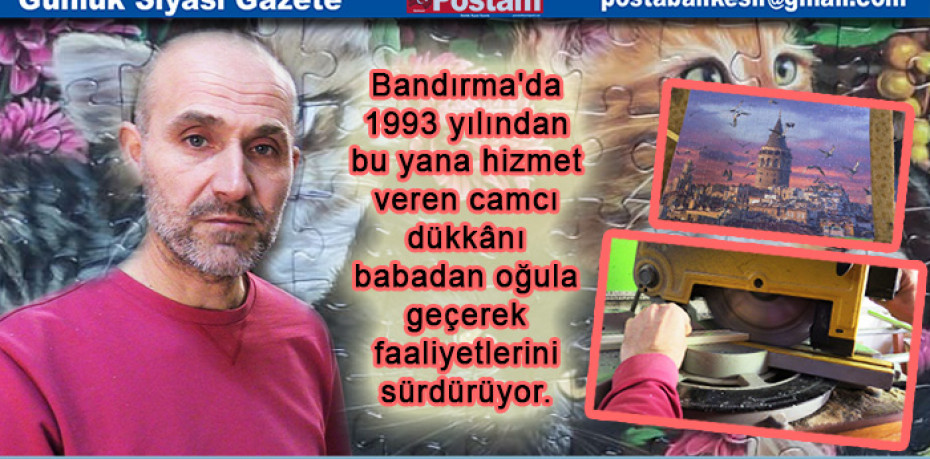 Baba mesleğini sürdürüyor