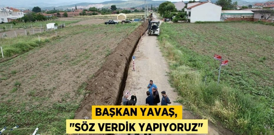 Başkan Yavaş, "Söz verdik yapıyoruz"