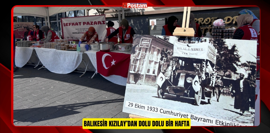 BALIKESİR KIZILAY’DAN DOLU DOLU BİR HAFTA