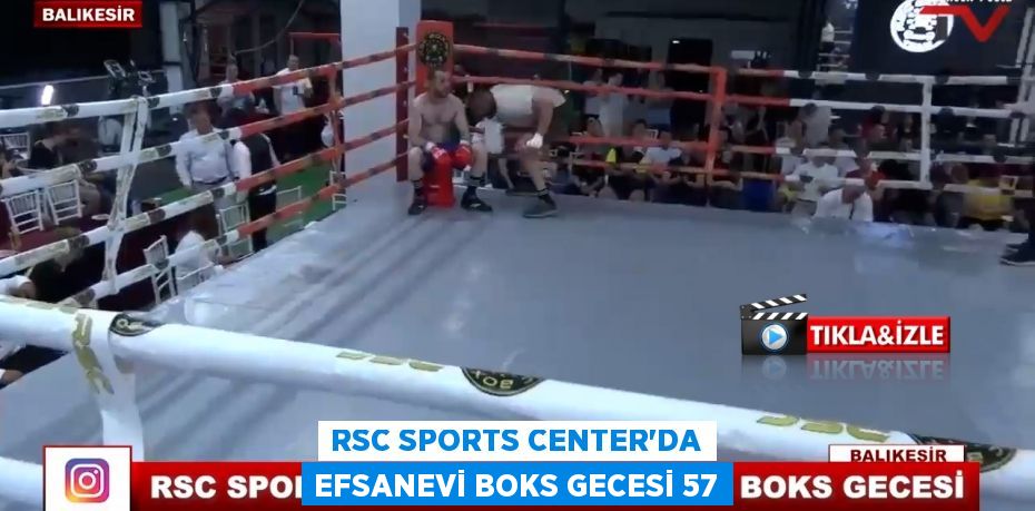 RSC SPORTS CENTER'DA EFSANEVİ BOKS GECESİ 57