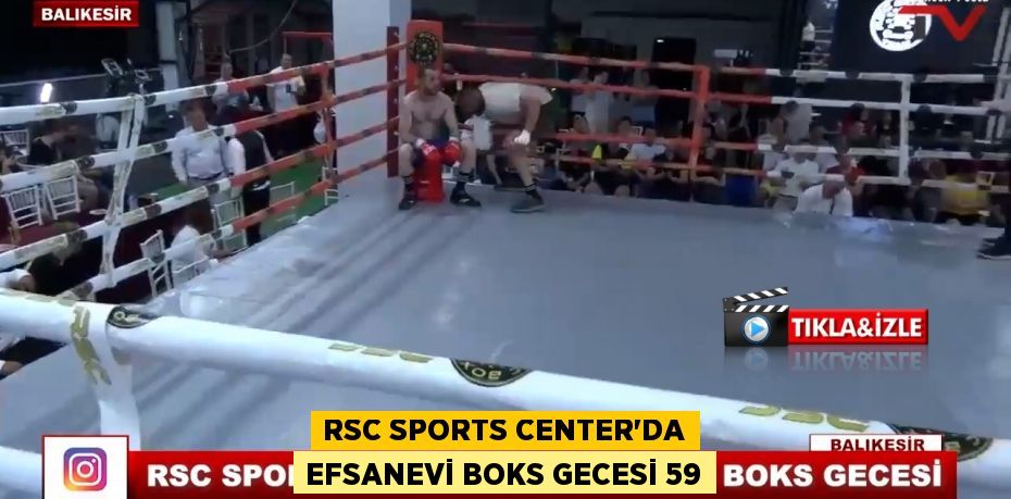 RSC SPORTS CENTER'DA EFSANEVİ BOKS GECESİ 59