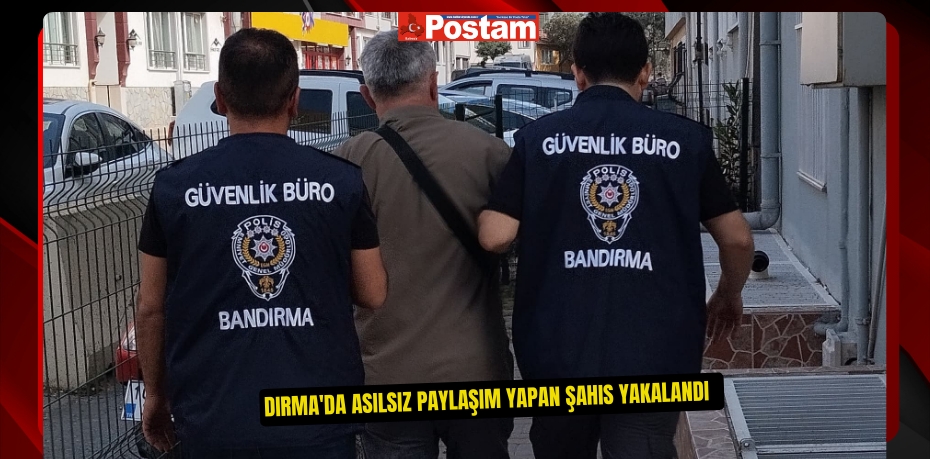 Bandırma'da asılsız paylaşım yapan şahıs yakalandı  