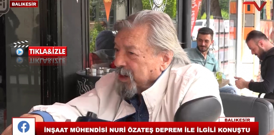 İNŞAAT MÜHENDİSİ NURİ ÖZATEŞ DEPREM İLE İLGİLİ KONUŞTU 2