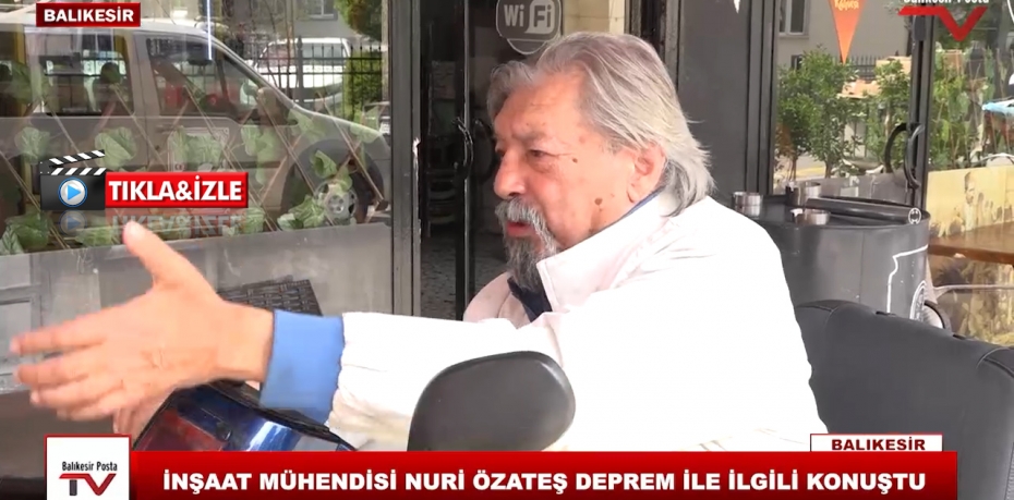 İNŞAAT MÜHENDİSİ NURİ ÖZATEŞ DEPREM İLE İLGİLİ KONUŞTU 5