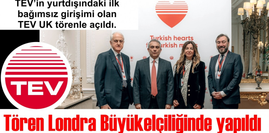 Tören Londra Büyükelçiliğinde yapıldı