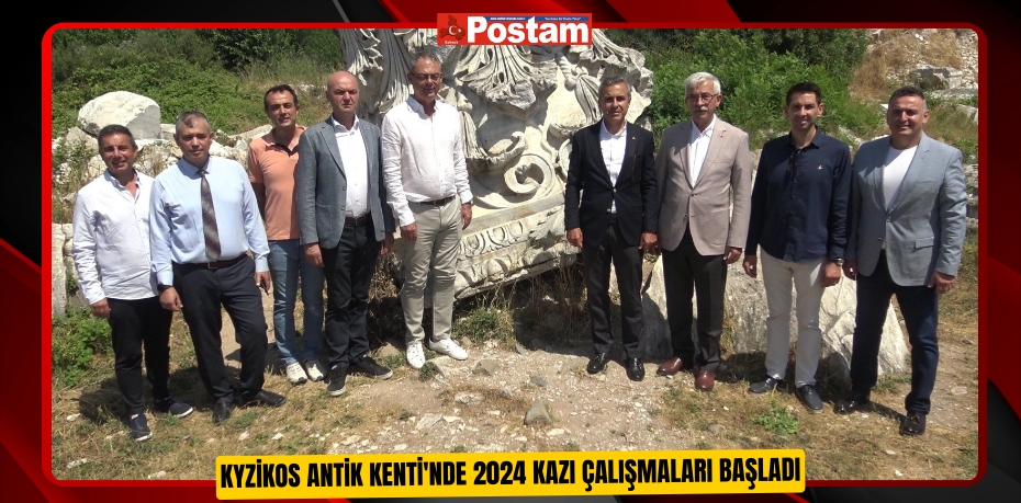 Kyzikos Antik Kenti'nde 2024 kazı çalışmaları başladı