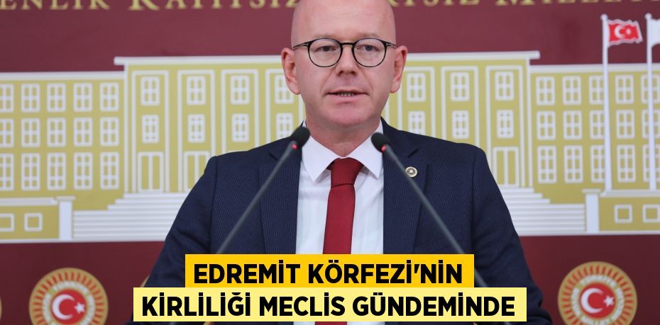 EDREMİT KÖRFEZİ’NİN KİRLİLİĞİ MECLİS GÜNDEMİNDE