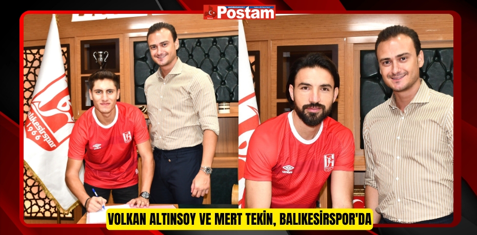 Volkan Altınsoy ve Mert Tekin, Balıkesirspor'da  