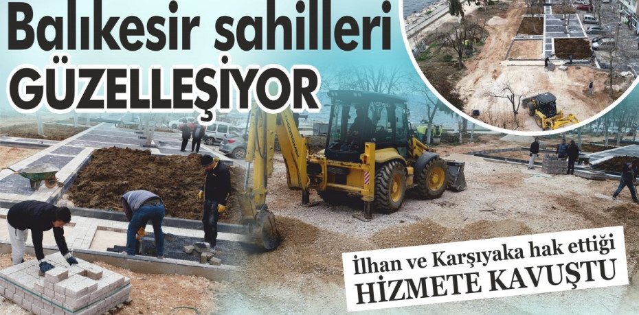 Balıkesir sahilleri güzelleşiyor