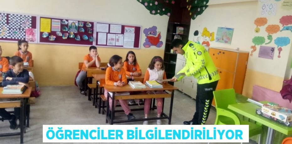 Öğrenciler bilgilendiriliyor