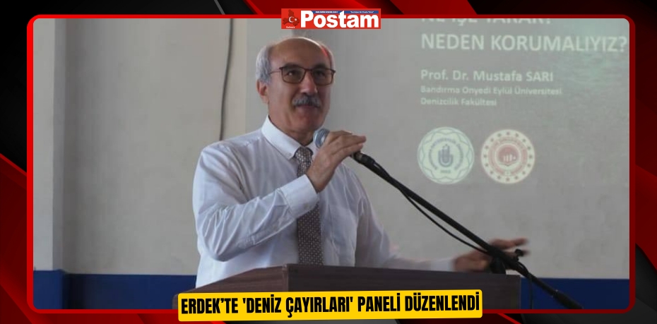 Erdek’te 'Deniz Çayırları' paneli düzenlendi