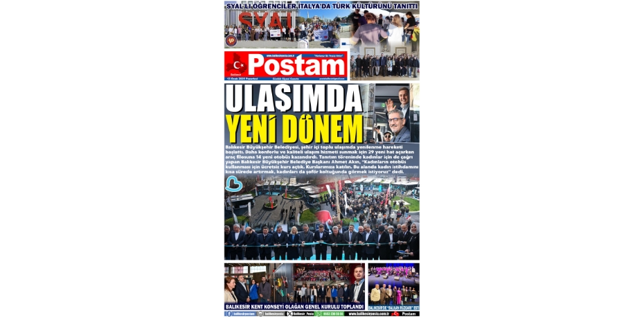 ULAŞIMDA YENİ DÖNEM