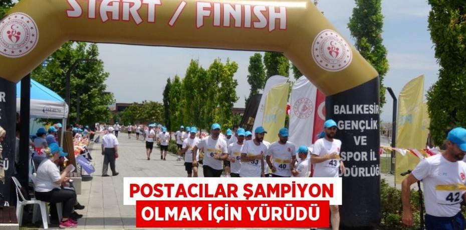 Postacılar şampiyon olmak için yürüdü