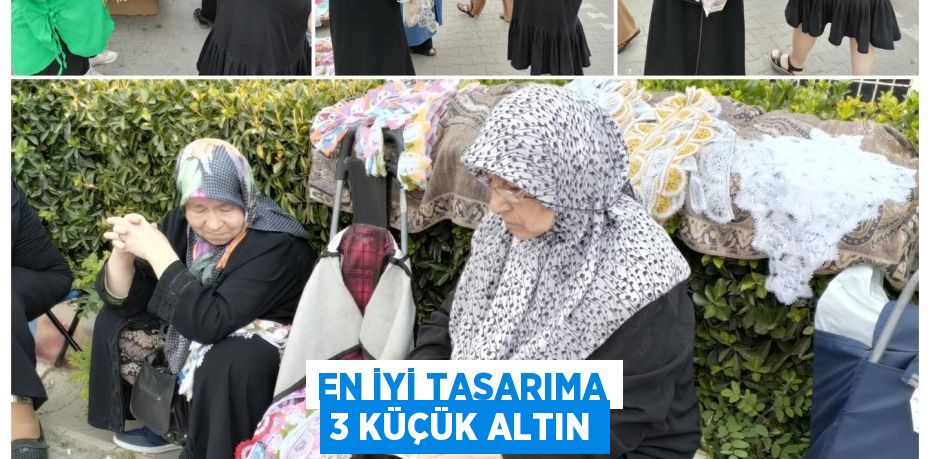 En iyi tasarıma 3 küçük altın