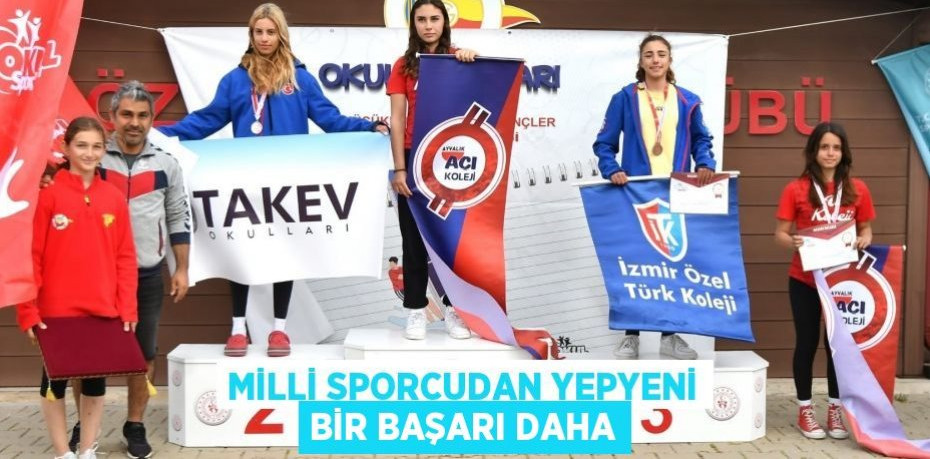 Milli sporcudan yepyeni bir başarı daha