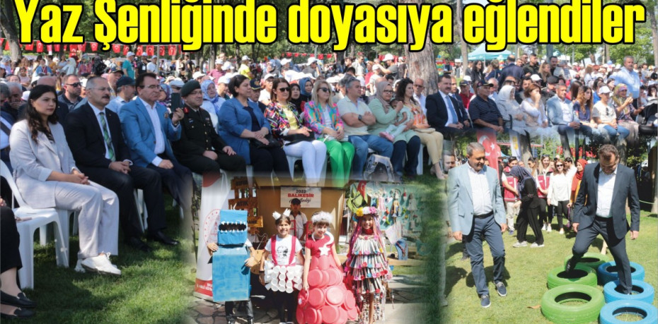 Yaz Şenliğinde doyasıya eğlendiler