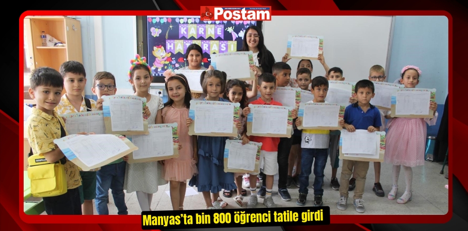 Manyas’ta bin 800 öğrenci tatile girdi  