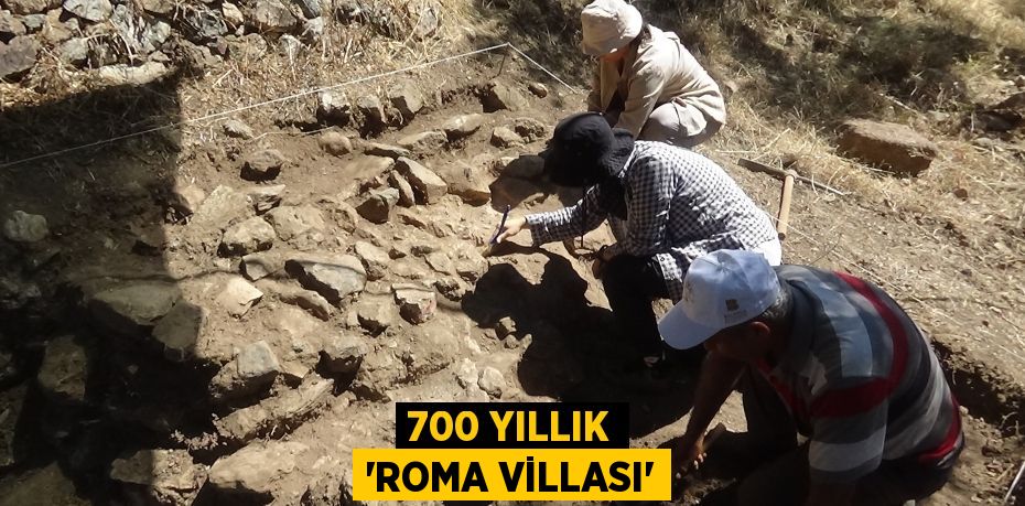 700 yıllık 'Roma villası'