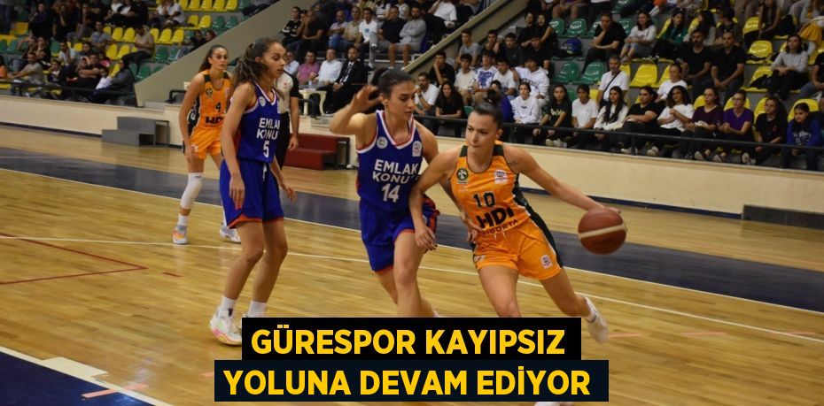 Gürespor kayıpsız yoluna devam ediyor