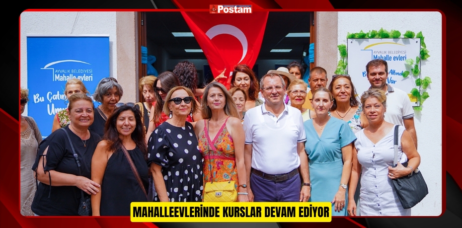 MAHALLEEVLERİNDE KURSLAR DEVAM EDİYOR