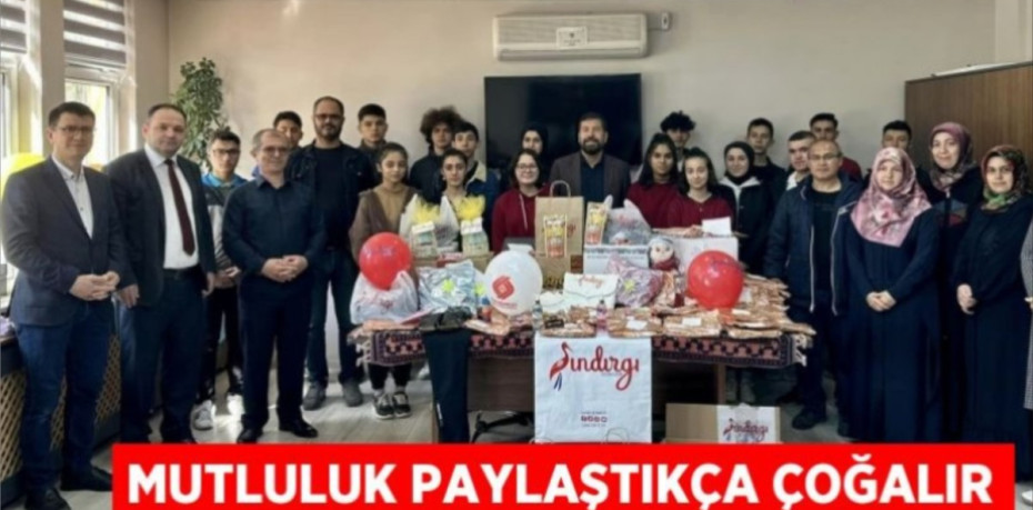 MUTLULUK PAYLAŞTIKÇA ÇOĞALIR...