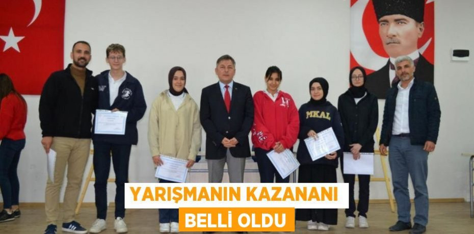 Yarışmanın kazananı belli oldu