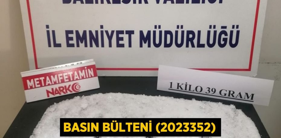 Basın Bülteni (2023352)