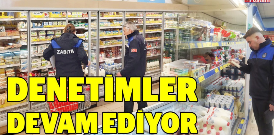 EDREMİT BELEDİYESİ MARKET DENETİMLERİNE DEVAM EDİYOR