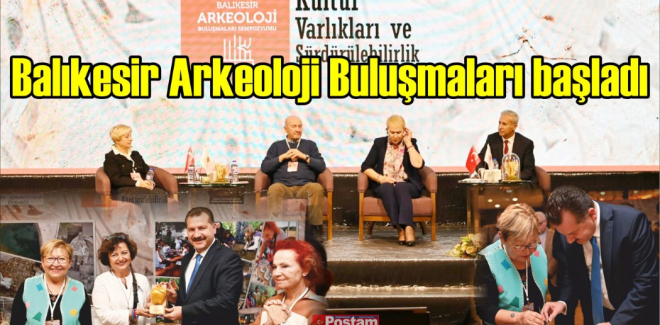 Balıkesir Arkeoloji Buluşmaları başladı