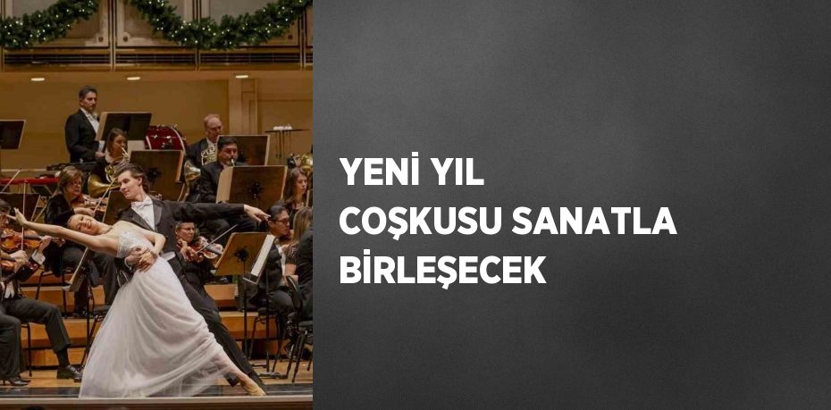 YENİ YIL COŞKUSU SANATLA BİRLEŞECEK