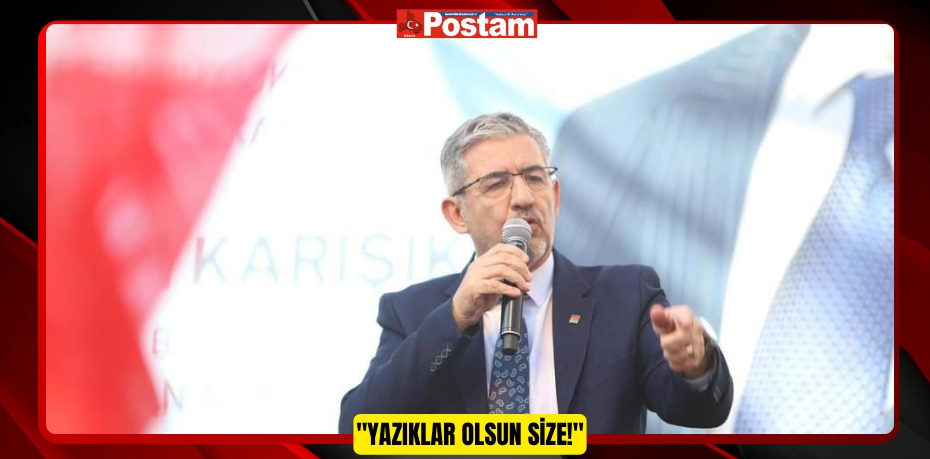 CUMHURİYET HALK PARTİSİ BALIKESİR İL BAŞKANI ERDEN KÖYBAŞI: "YAZIKLAR OLSUN SİZE!"