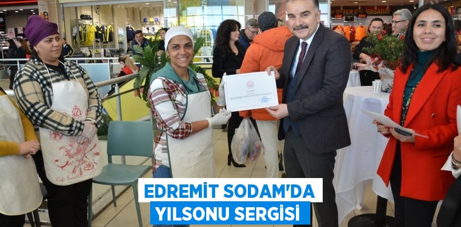 Edremit SODAM’da yılsonu sergisi