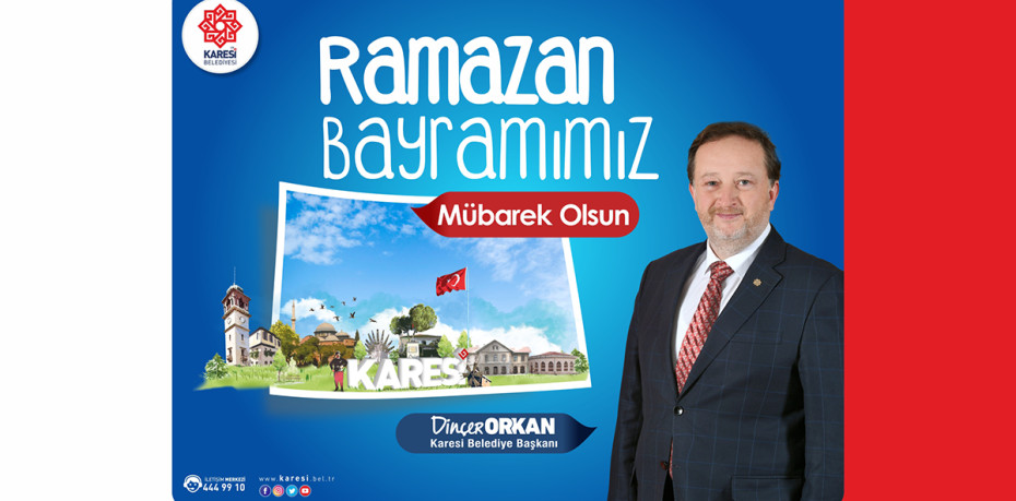 KARESİ BELEDİYESİ RAMAZAN BAYRAMI İLANI