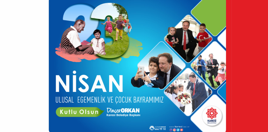 KARESİ BELEDİYESİ 23 NİSAN İLANI