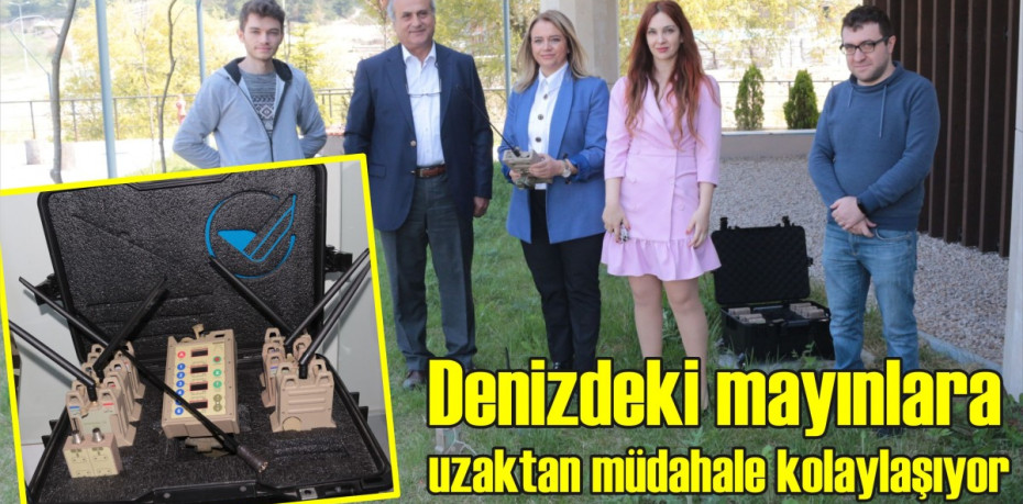 Denizdeki mayınlara uzaktan müdahale kolaylaşıyor