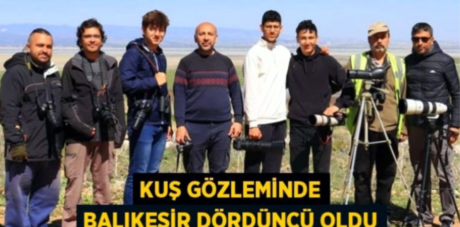 Kuş gözleminde Balıkesir dördüncü oldu